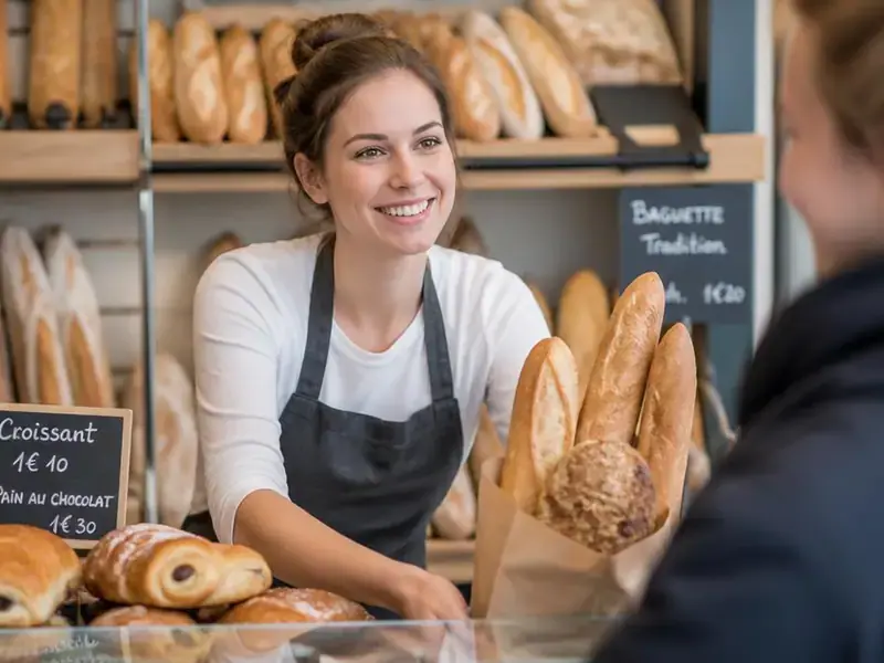 Boulangerie & pâtisserie équipé par ECR Digiteck dans le Sud de la France
